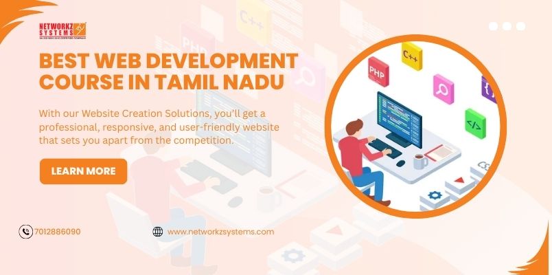 Best Web Development Course in Tamil Nadu for Freshers & Working Professionals